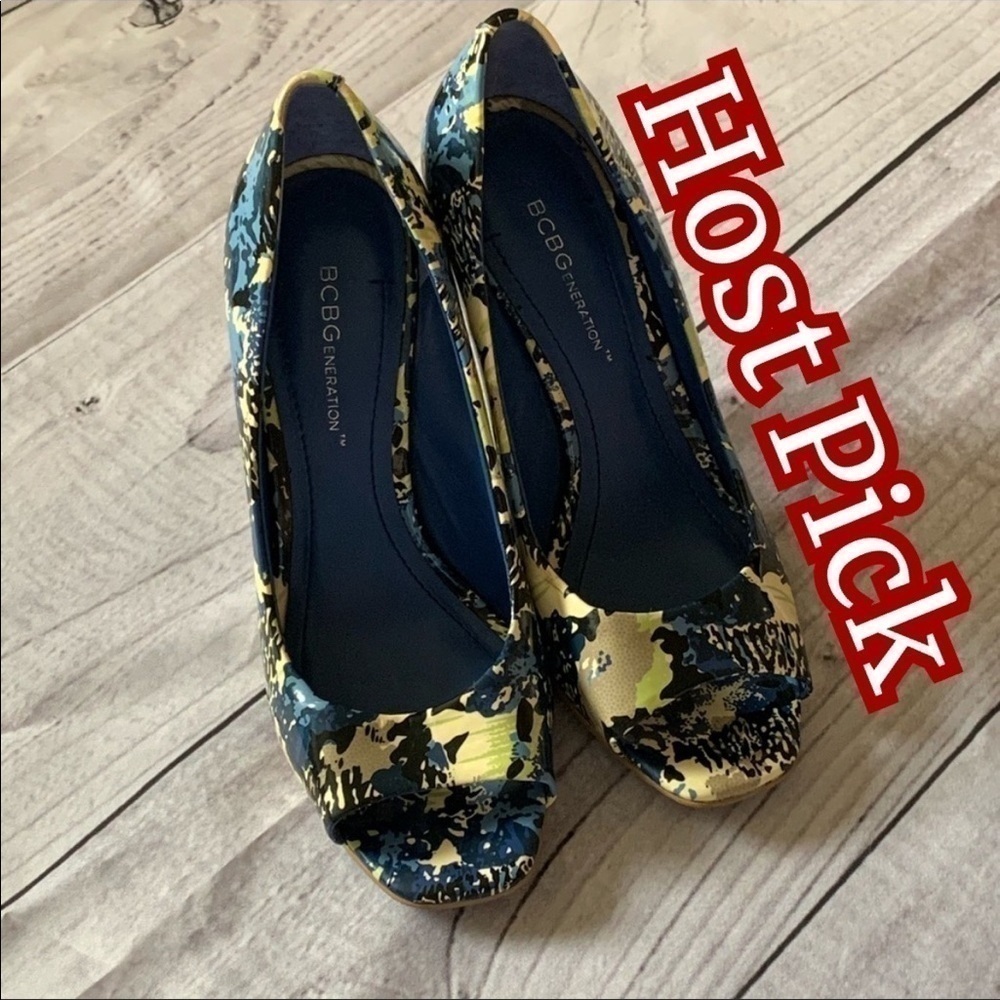 ✅2X Host Pick✅ BCBGeneration Stiletto Open Toe Pumps, Size 6B